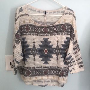 3/4 sleeve knit top by Love Culture